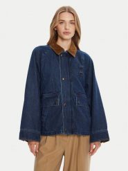 Polo Ralph Lauren Kurtka jeansowa 211971233001 Niebieski Oversize. Niebieskie kurtki Polo Ralph Lauren, l, bez wzorów, z jeansu, bez kaptura. Za 1,659.00 zł.