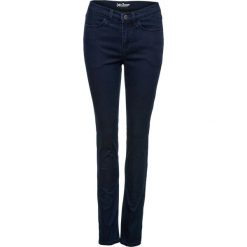 Dżinsy ocieplane superstretch SLIM bonprix ciemnoniebieski. Jeansy marki bonprix. Za 54.99 zł.