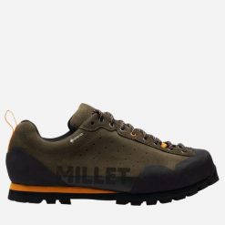 Buty turystyczne MILLET Friction Gore-Tex U grafitowy. Zielone buty trekkingowe Millet, bez wzorów, z gore-texu, bez zapięcia, trekkingowe, gore-tex. Za 900.00 zł.