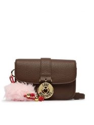 LOVE MOSCHINO Torebka JC4235PP0PKI0313 Brązowy. Brązowe listonoszki Love Moschino, bez wzorów, ze skóry, bez dodatków. Za 949.99 zł.