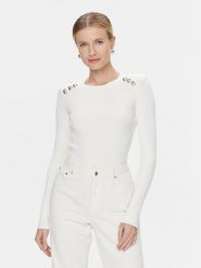 Marciano Guess Sweter Teti 4RGR10 5613Z Écru Regular Fit. Swetry Marciano Guess, xs, z aplikacjami, z wiskozy, bez ramiączek. Za 669.99 zł.