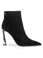 Eva Minge Botki HESA-1112-0402-3 Czarny. Czarne botki Eva Minge, bez wzorów, bez obcasa, na szpilce, bez zapięcia. Za 479.00 zł.