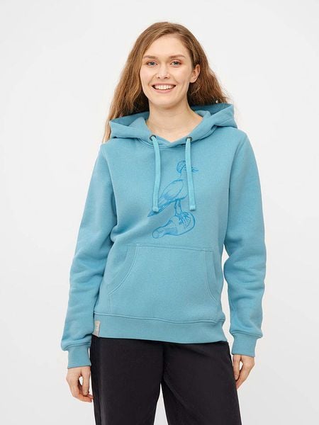 Derbe Bluza w kolorze błękitnym rozmiar: M. Niebieskie bluzy Derbe, m, bez wzorów, z bawełny, z kapturem. Za 166.10 zł.