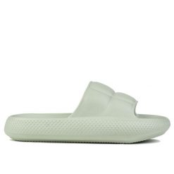 Klapki damskie sportowe Lee MAYA SLIDER WOMEN LOW. Zielone klapki Lee, bez wzorów, sportowe, bez obcasa, bez zapięcia. Za 89.00 zł.