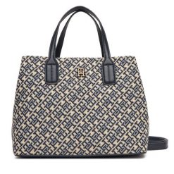 Torebka Tommy Hilfiger. Niebieskie torebki klasyczne Tommy Hilfiger, bez wzorów, klasyczne, bez dodatków. Za 699.99 zł.