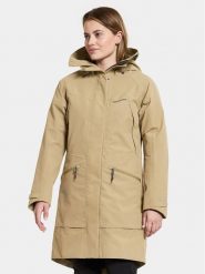 Didriksons Parka Ilma Wns Parka 8 504813 Beżowy Regular Fit. Brązowe płaszcze Didriksons, bez wzorów, z syntetyku, bez kaptura. Za 639.99 zł.