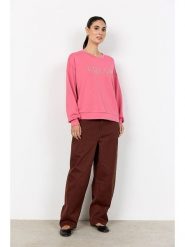 Soyaconcept Bluza "Banu" w kolorze różowym rozmiar: L. Różowe bluzy bez kaptura Soyaconcept, l, bez wzorów, bez kaptura. Za 100.52 zł.