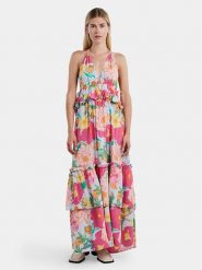 YAS Sukienka letnia Lullah 26029718 Kolorowy Regular Fit. Sukienki YAS, m, bez wzorów, z wiskozy, bez kołnierzyka, bez ramiączek. Za 429.99 zł.