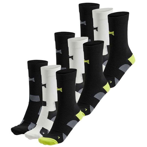Skarpety kolarskie Xtreme Crew, 9 par, Multi Czarne. Czarne skarpetki XTREME SOCKSWEAR, bez wzorów. Za 194.99 zł.