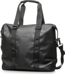Torba Trunk Travel Tote Bag black. Czarne torby na laptopa Trunk, bez wzorów, na ramię. Za 289.00 zł.