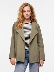 Pieces Marynarka Bosella 17146550 Zielony Regular Fit. Zielone marynarki i żakiety Pieces, xxs, bez wzorów, z syntetyku, bez ramiączek. Za 149.99 zł.