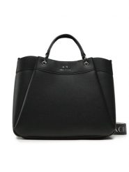 Armani Exchange Torebka 942910 CC783 00020 Czarny. Czarne torebki klasyczne Armani Exchange, bez wzorów, ze skóry, bez dodatków. Za 549.99 zł.