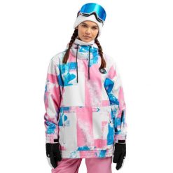 Kurtka snowboardowa damska W1-W Holi. Czerwone kurtki narciarskie SIROKO, m, bez wzorów, z softshellu, bez kaptura, narciarskie. W wyprzedaży za 297.00 zł.