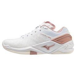Buty do piłki ręcznej damskie Mizuno Wave Stealth Neo. Czerwone buty treningowe Mizuno, bez wzorów, z dzianiny, bez zapięcia, do piłki ręcznej, mizuno wave. Za 289.99 zł.