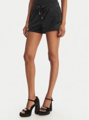 Juicy Couture Szorty sportowe Tamia JCWHS126305 Czarny Regular Fit. Czarne szorty sportowe Juicy Couture, bez wzorów, z syntetyku. Za 239.99 zł.