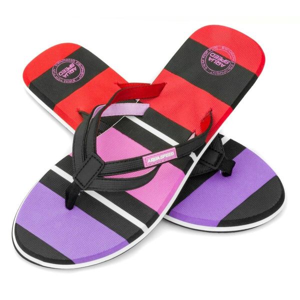 Japonki basenowe damskie Aqua Speed Marina. Fioletowe japonki Aqua-Speed, bez wzorów, marine. Za 33.90 zł.