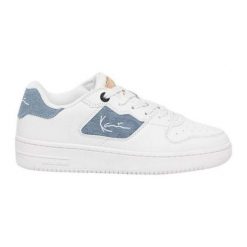 Buty Karl Kani 89 Classic Gs 1280881 białe. Białe buty treningowe bez wzorów, ze skóry, bez zapięcia. Za 560.67 zł.