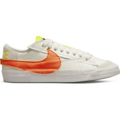 Buty Nike Blazer Low '77 Jumbo W DQ1470-103 białe. Białe buty treningowe Nike, bez wzorów, z materiału, bez zapięcia. Za 812.98 zł.