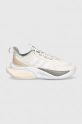 Adidas buty do biegania AlphaBounce + kolor beżowy. Brązowe buty do biegania adidas, bez wzorów, z materiału, bez zapięcia, do biegania. Za 449.99 zł.