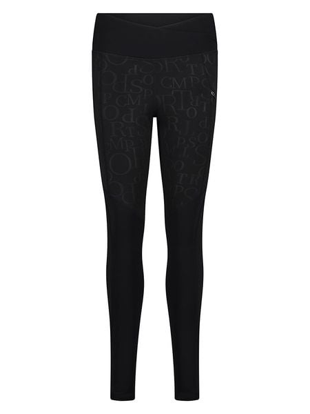 CMP Legginsy sportowe w kolorze czarnym rozmiar: 44. Czarne legginsy CMP, bez wzorów, z materiału, sportowe. Za 113.90 zł.