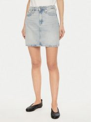 Calvin Klein Jeans Spódnica jeansowa J20J224534 Niebieski Regular Fit. Niebieskie spódnice Calvin Klein Jeans, bez wzorów, z bawełny. Za 249.99 zł.