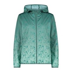 Kurtka przeciwdeszczowa z odpinanym kapturem damska CMP. Zielone kurtki przeciwdeszczowe CMP, l, bez wzorów, trekkingowe. Za 389.00 zł.