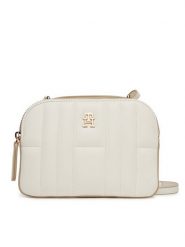 Tommy Hilfiger Torebka Th Feminine Conv Camera Bag AW0AW17453 Écru. Listonoszki Tommy Hilfiger, bez wzorów, ze skóry, bez dodatków. Za 339.99 zł.