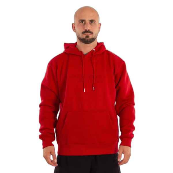 Bluza z kapturem Squba Acuatic. Czerwone bluzy Trespass, s, bez wzorów, z bawełny, eleganckie, bez ramiączek, z kapturem. Za 160.00 zł.