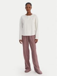 Tommy Hilfiger Piżama UW0UW06154 Écru Regular Fit. Piżamy Tommy Hilfiger, s, bez wzorów, z syntetyku, bez kołnierzyka, bez ramiączek. Za 519.99 zł.