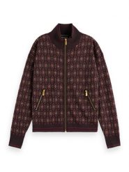 Scotch & Soda Kardigan w kolorze bordowym rozmiar: L. Czerwone swetry Scotch & Soda, l, bez wzorów, bez ramiączek. Za 239.40 zł.