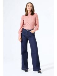 Garcia Bluzka w kolorze brzoskwiniowym rozmiar: S. Pomarańczowe bluzki Garcia, s, bez wzorów, z koronki, bez kołnierzyka, bez ramiączek. Za 104.89 zł.