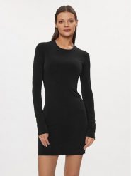 Patrizia Pepe Sukienka codzienna 8A1285/J113-K103 Czarny A-Line Fit. Czarne sukienki Patrizia Pepe, na co dzień, bez wzorów, z syntetyku, bez kołnierzyka, bez ramiączek, proste. Za 1,899.00 zł.