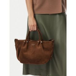 Torebka Weekend Max Mara. Brązowe torebki klasyczne Weekend Max Mara, bez wzorów, bez dodatków. Za 2,479.00 zł.
