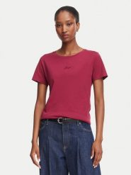 BOSS T-Shirt C_Elove 50554696 Czerwony ciemny Slim Fit. Czerwone t-shirty Boss, s, bez wzorów, z bawełny, bez kołnierzyka, bez ramiączek. Za 229.99 zł.