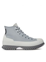 Converse Trampki Chuck Taylor All Star Lugged 2.0 Cc A05382C Niebieski. Niebieskie trampki Converse, bez wzorów, ze skóry, retro, bez zapięcia. Za 319.99 zł.