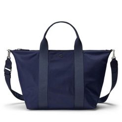Torebka LAUREN RALPH LAUREN. Niebieskie shopper bag Lauren Ralph Lauren, bez wzorów, bez dodatków. Za 1,199.00 zł.