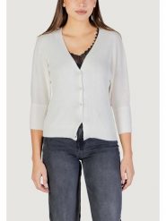 Morgan Kardigan 251-MBATSI Écru Slim Fit. Swetry Morgan, l, bez wzorów, z syntetyku, bez ramiączek. Za 209.99 zł.