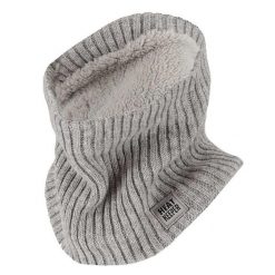 Komin termiczny - damski - Szary - Onesize. Szare szaliki i kominy HEAT KEEPER, bez wzorów, z dzianiny. Za 121.30 zł.