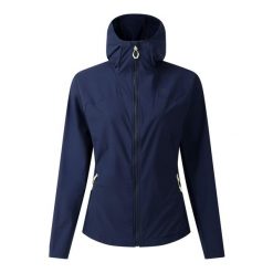 Kurtka Damska Nomadic Soft Shell. Niebieskie kurtki Dare 2b, s, bez wzorów, z materiału, z kapturem. Za 251.99 zł.