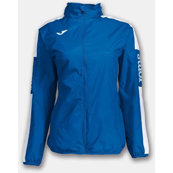 Damska kurtka Joma Championship IV Royal Blue XS. Białe kurtki Joma, na wiosnę, xs, bez wzorów, z kapturem. Za 169.99 zł.
