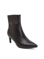 Sixth Sens Botki w kolorze czarnym na szpilce rozmiar: 38. Czarne botki Sixth Sens, bez wzorów, eleganckie, bez obcasa, na szpilce, bez zapięcia. Za 169.95 zł.