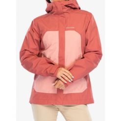 Kurtka przeciwdeszczowa damska Didriksons Grit Jacket 3. Czerwone kurtki Didriksons, bez wzorów, bez kaptura. Za 439.99 zł.