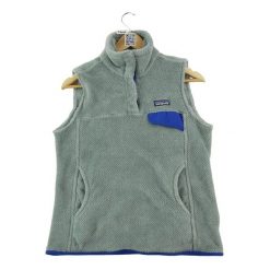 Second life - Damska bluza polarowa Snap-T Gray - Jak nowy. Szare bluzy z polaru Patagonia, bez wzorów, z polaru, trekkingowe. Za 212.96 zł.