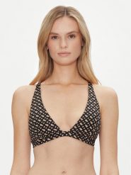 BOSS Góra od bikini Bb Monogram 50535257 Czarny Regular Fit. Czarne bikini Boss, bez wzorów, z syntetyku. Za 269.99 zł.