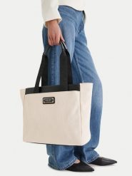 Nine West Torebka CEO-Brielle-LA374-4705 Écru. Shopper bag Nine West, bez wzorów, z materiału, bez dodatków. Za 249.99 zł.