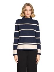 Betty Barclay Sweter w kolorze granatowym rozmiar: 38. Niebieskie swetry Betty Barclay, bez wzorów, bez ramiączek. Za 229.95 zł.