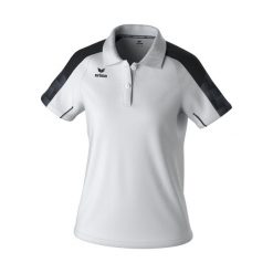 Damska koszulka polo Erima Evo Star. Białe t-shirty sportowe Erima, bez wzorów, bez ramiączek, do piłki nożnej. Za 181.00 zł.