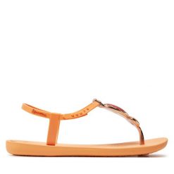 Sandały Ipanema. Brązowe sandały Ipanema, bez wzorów, bez obcasa, na płaskiej podeszwie, bez zapięcia. Za 119.99 zł.