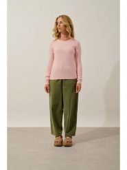 AUTHENTIC CASHMERE Kaszmirowy sweter "Ivy" w kolorze jasnoróżowym rozmiar: M. Różowe swetry AUTHENTIC CASHMERE, m, bez wzorów, z kaszmiru, bez ramiączek. Za 399.03 zł.
