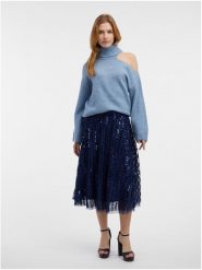 Orsay Spódnica w kolorze granatowym rozmiar: 34. Niebieskie spódnice Orsay, bez wzorów, midi. Za 69.91 zł.